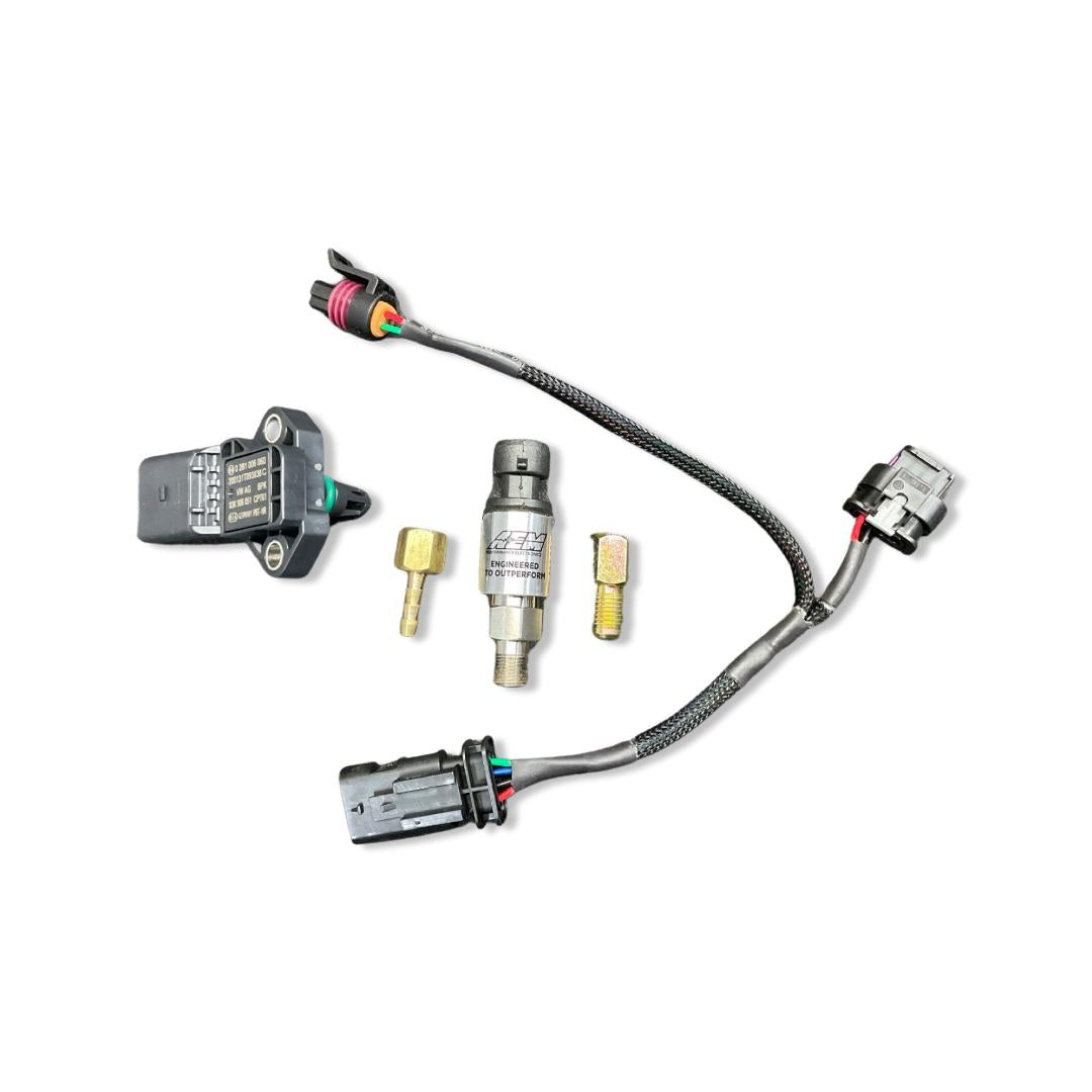 MQB 4/5 BAR MAP/PUT SENSOR KIT W/HARNESS - GLS Performance Motorsports LLC - - -