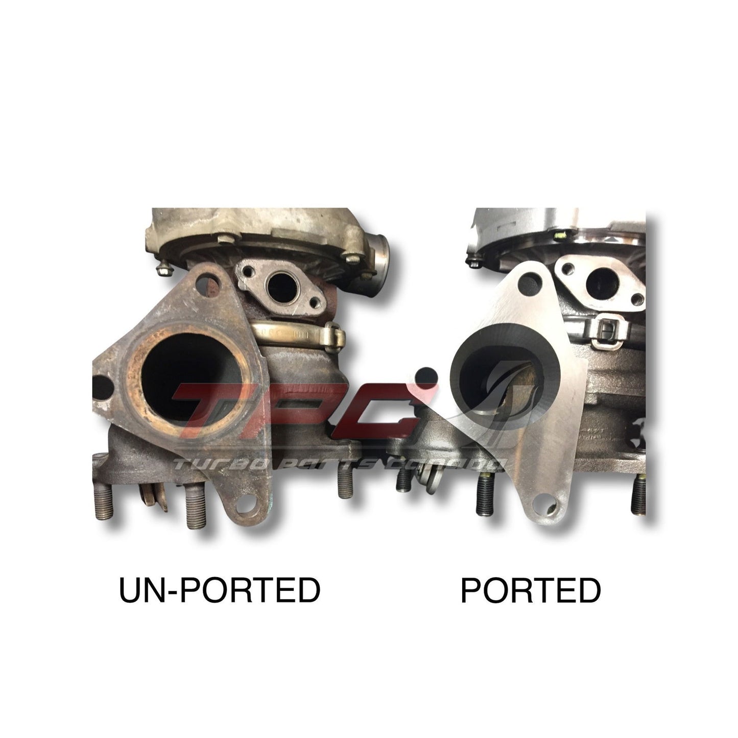 RHF55 Ported Turbine Housing Service VF39 VF43 VF48 VF52 - GLS Performance Motorsports LLC - - -