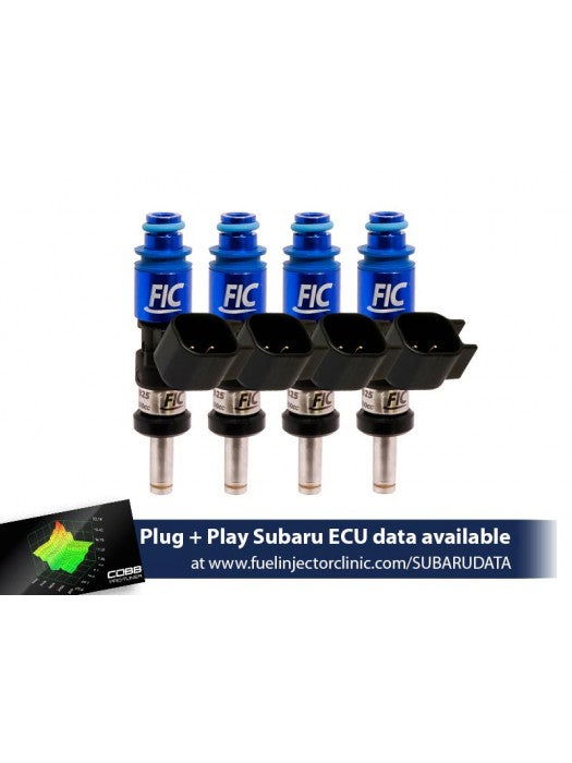1440CC FIC SUBARU WRX('02-'14)/STI ('07+) FUEL INJECTOR CLINIC INJECTOR SET (HIGH-Z) - GLS Performance Motorsports LLC - - -