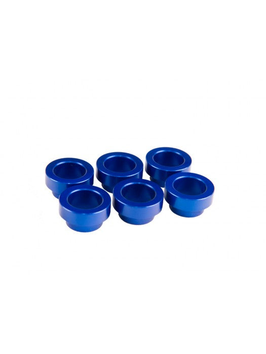 6 X FIC BLUE ANODIZED TOYOTA SUPRA MANIFOLD BUNGS - GLS Performance Motorsports LLC - -  - 