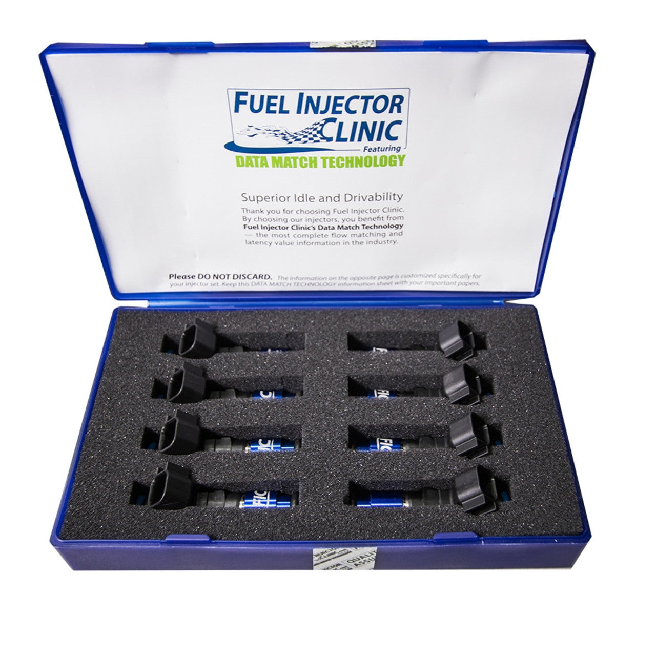 Four Cylinder 850cc Custom Injector Set (38mm height only)