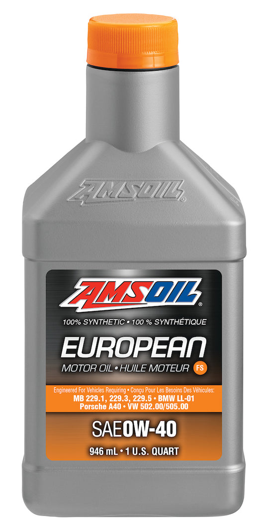 SAE 0W-40 FS Synthetic European Motor Oil